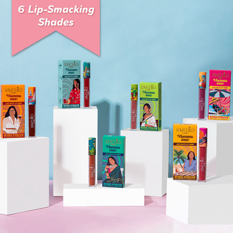 LoveChild By Masaba Gupta Mamma Mia Lush-Matte Lip Creme - Gulabi Rum Punch | Swadesiicart