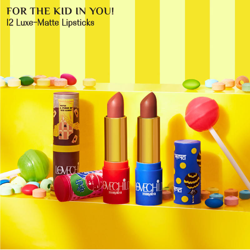 LoveChild By Masaba Gupta Luxe Matte Lipstick - 11 Bar-Fee | Swadesiicart