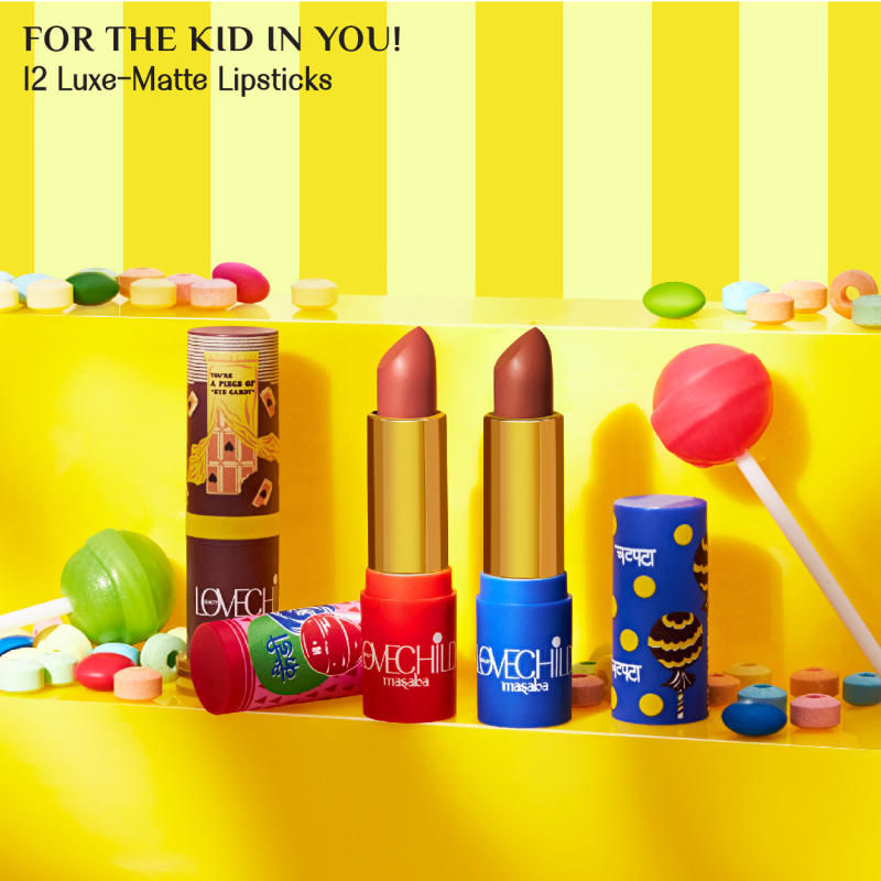 LoveChild By Masaba Gupta Luxe Matte Lipstick - 12 Pan-Tastic | Swadesiicart