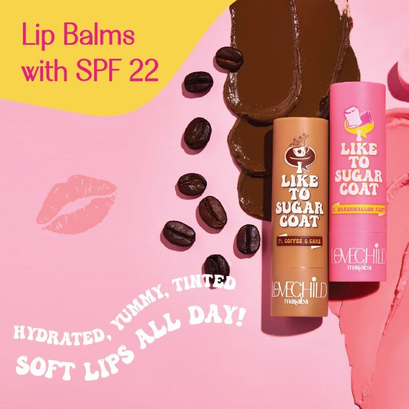 LoveChild By Masaba Gupta Lip Balm - I Like To Sugar Coat Marshmallow Fluff - Swadesiicart