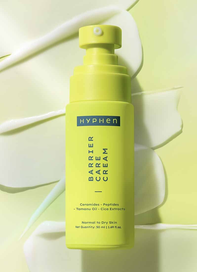 Hyphen By Kriti Sanon Barrier Care Cream For Dry Skin With Ceramide, Tamanu Oil, CICA Extracts, Instant Skin Hydration | Swadesiicart