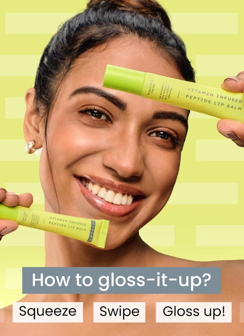 Hyphen By Kriti Sanon Vitamin Infused Peptide Lip Balm - Vanilla, for Dry & Chapped Lips, Hydrating & Moisturizing Balm - Swadesiicart