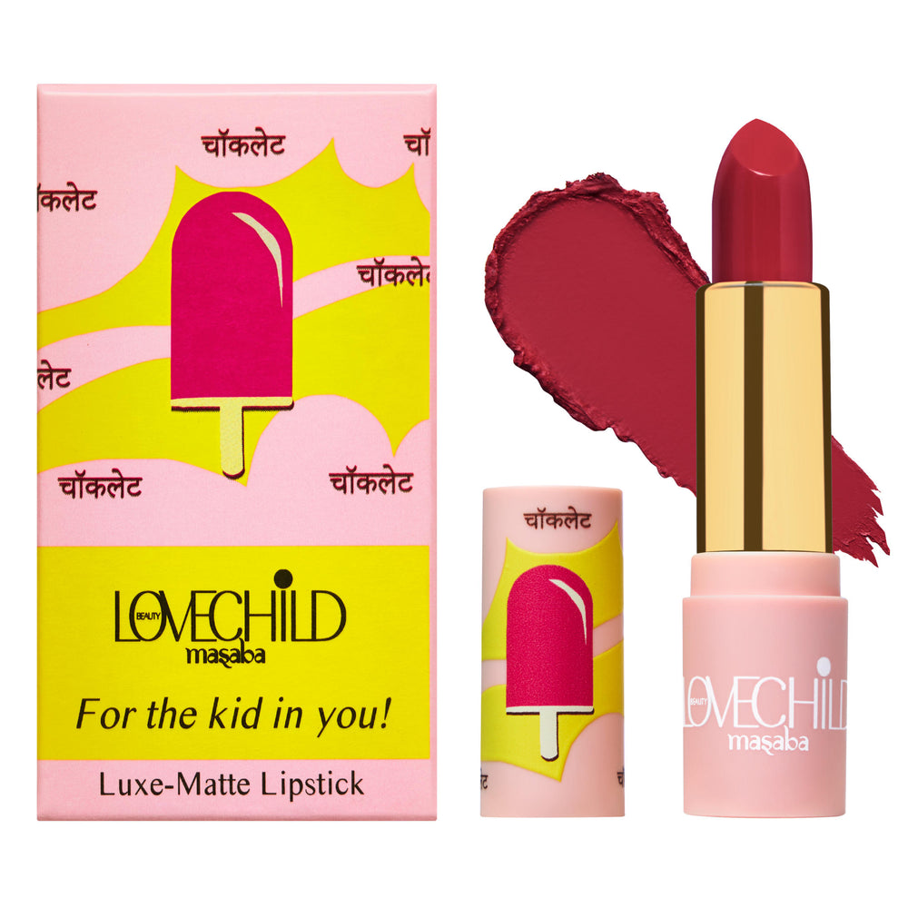 LoveChild By Masaba Gupta Luxe Matte Lipstick - 07 Hot-Pop | Swadesiicart