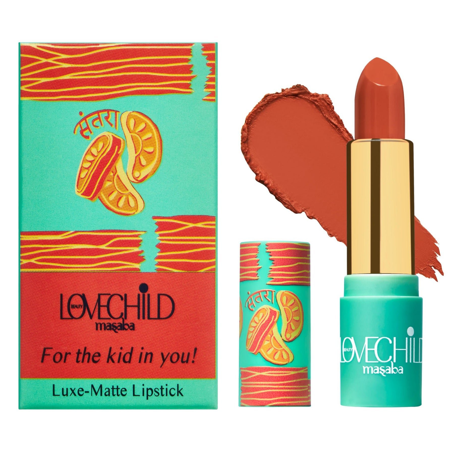LoveChild By Masaba Gupta Luxe Matte Lipstick - 09 Sour-Casm | Swadesiicart