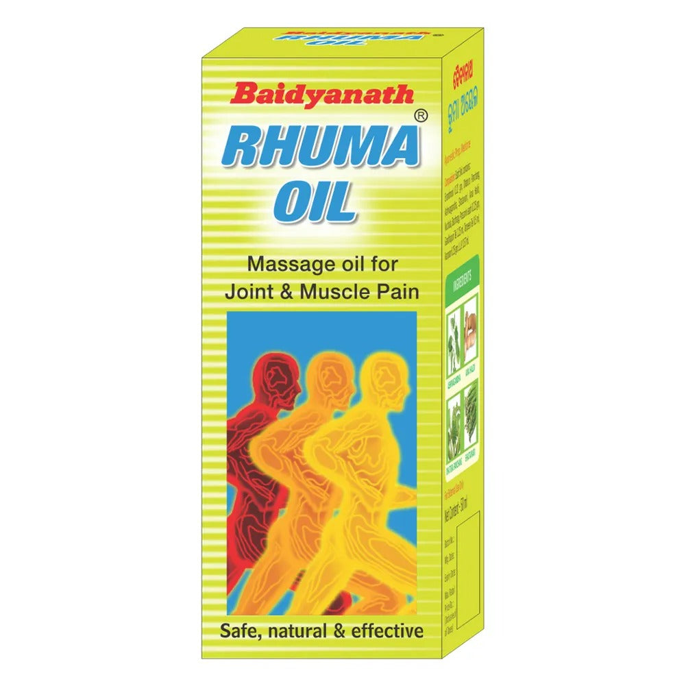 Baidyanath Kolkata Rhuma Oil - Swadesiicart