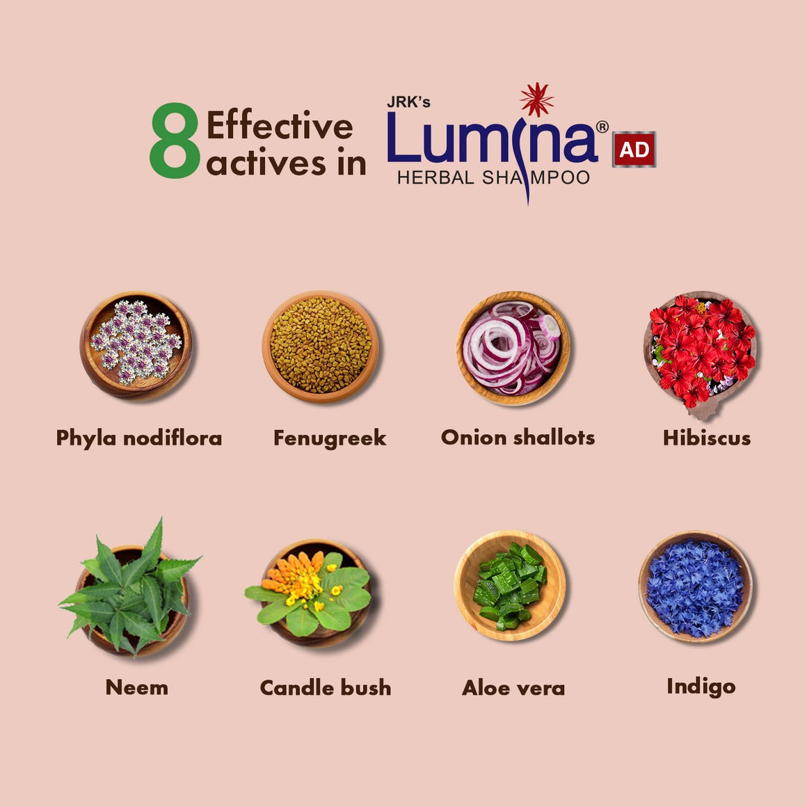 Dr. Jrk's Lumina Herbal Shampoo - Swadesiicart