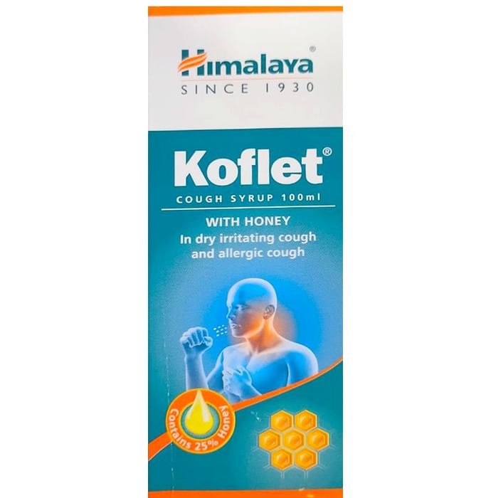 Himalaya Herbals - Koflet Cough Syrup - Swadesiicart