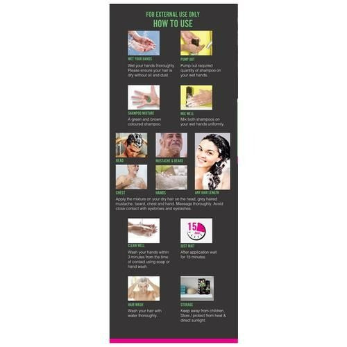 Vip Natural Hair Color Shampoo | Swadesiicart