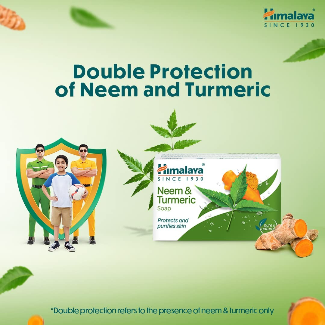 Himalaya Herbals Neem and Turmeric Soap - Swadesiicart