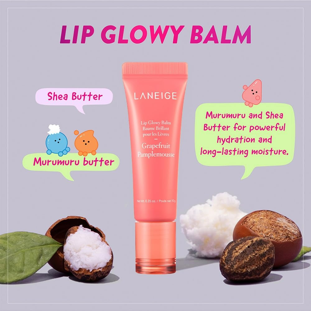 Laneige Lip Glowy Balm - Korean skincare | Swadesiicart