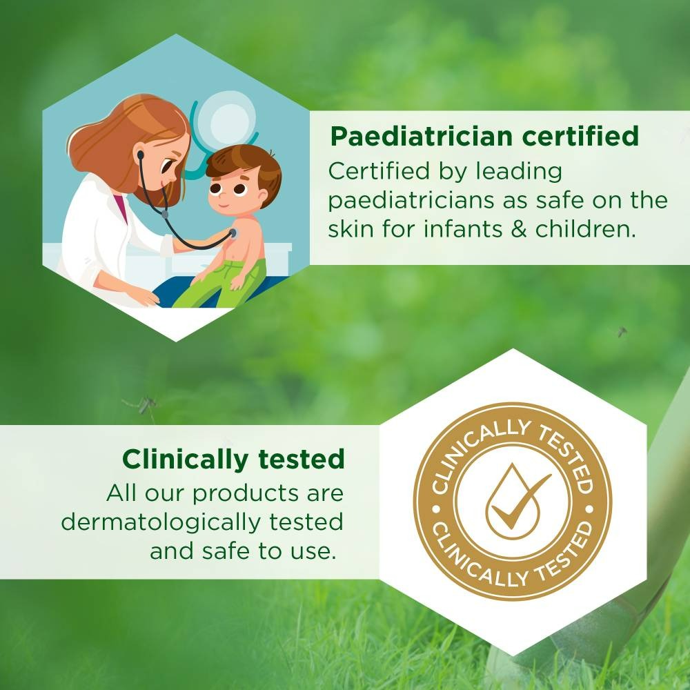 Dabur Odomos Naturals Mosquito Repellent Lotion | Natural Plant-Based Protection for Family - Swadesiicart