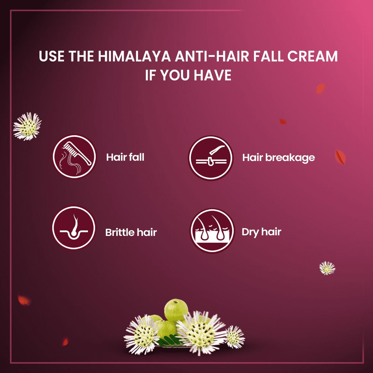 Himalaya Herbals Anti Hair Fall Cream - Swadesiicart