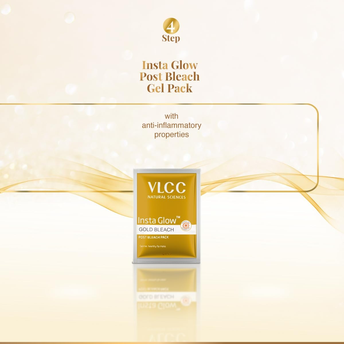 VLCC Insta Glow Gold Bleach - Swadesiicart