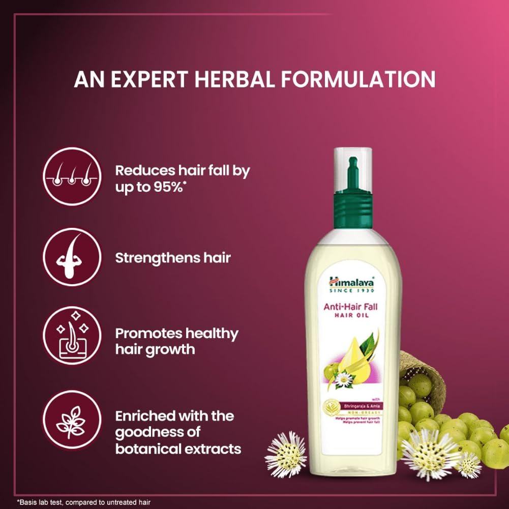 Himalaya Anti-Hair Fall Hair Oil - Swadesiicart