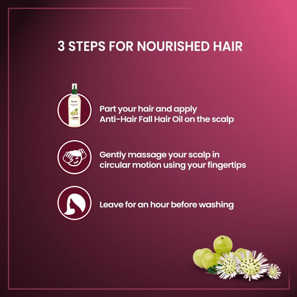 Himalaya Anti-Hair Fall Hair Oil - Swadesiicart