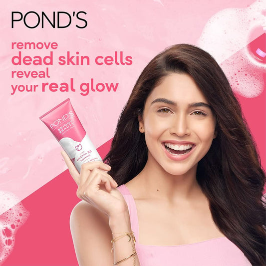 Ponds Bright Beauty Spot-less Glow Face Wash - Swadesiicart