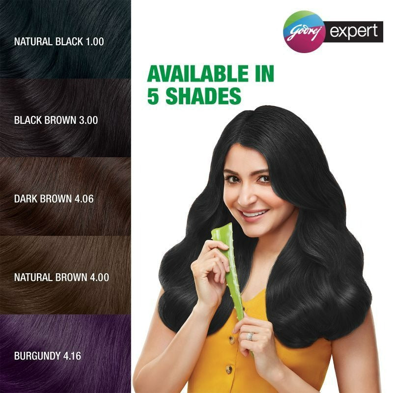 Godrej Expert Rich Creme Hair Natural Black Colour - Swadesiicart