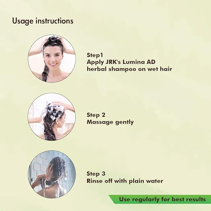 Dr. Jrk's Lumina Herbal Shampoo - Swadesiicart