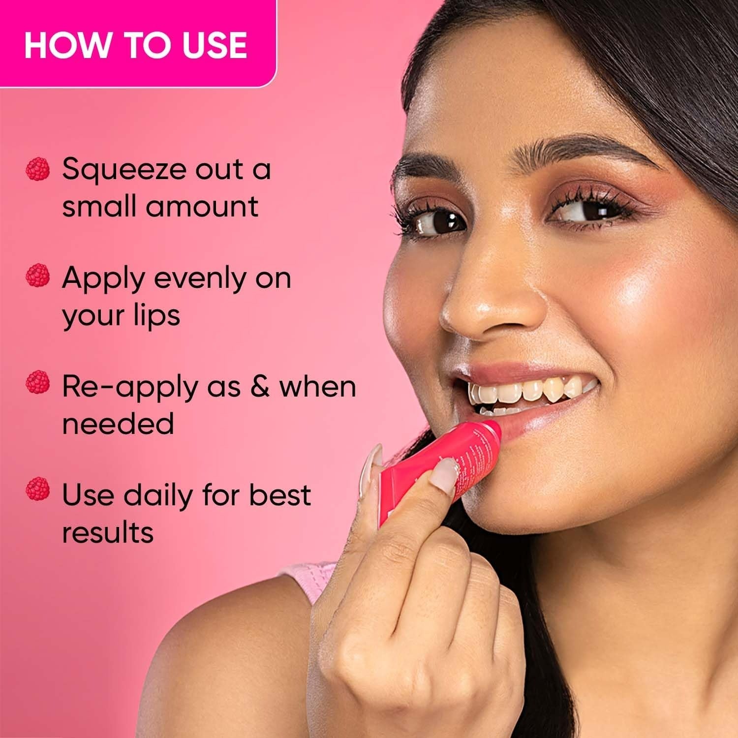 Dot & Key Barrier Repair Ceramide & Peptide SPF 50 Lip Balm - Plush Pink, UVA+UVB - Swadesiicart