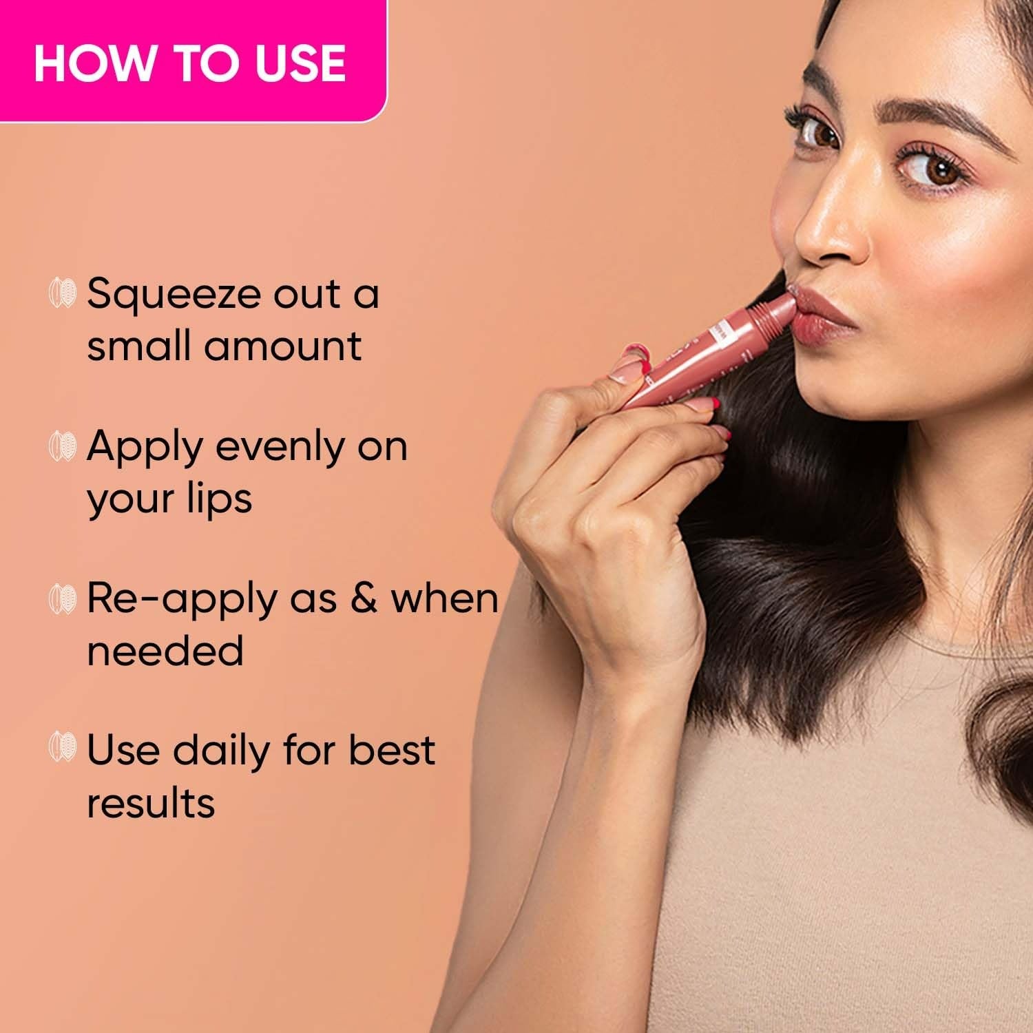 Dot & Key Barrier Repair Ceramide & Peptide SPF 50 PA+++, UVA+UVB Lip Balm - Warm Nude - Swadesiicart