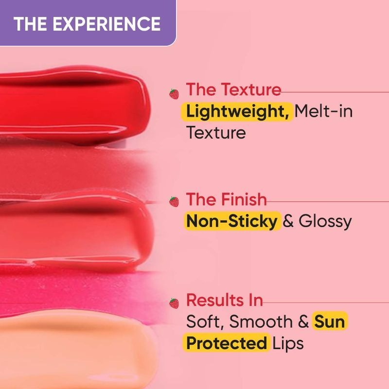 Dot & Key Gloss Boss Strawberry Red Lip Balm - Swadesiicart
