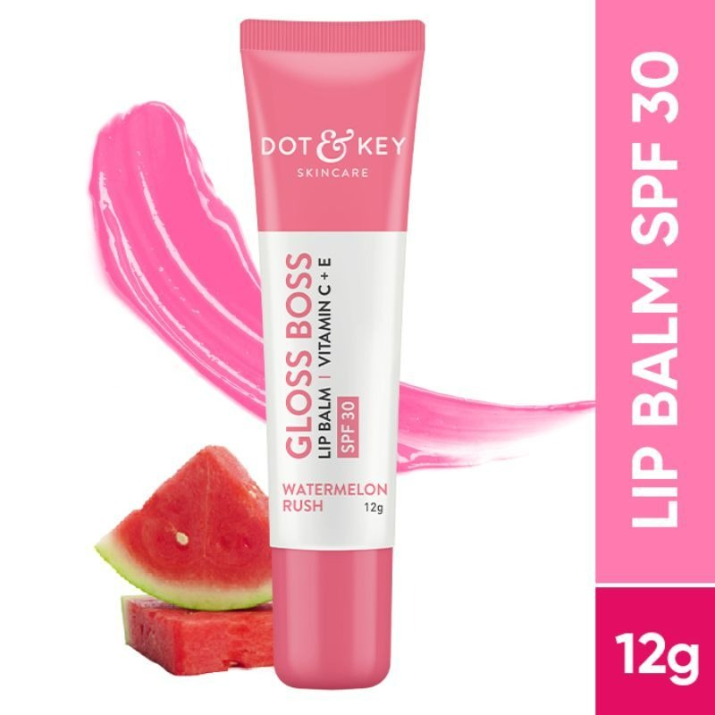 Dot & Key Gloss Boss Watermelon Rush Lip Balm - Swadesiicart