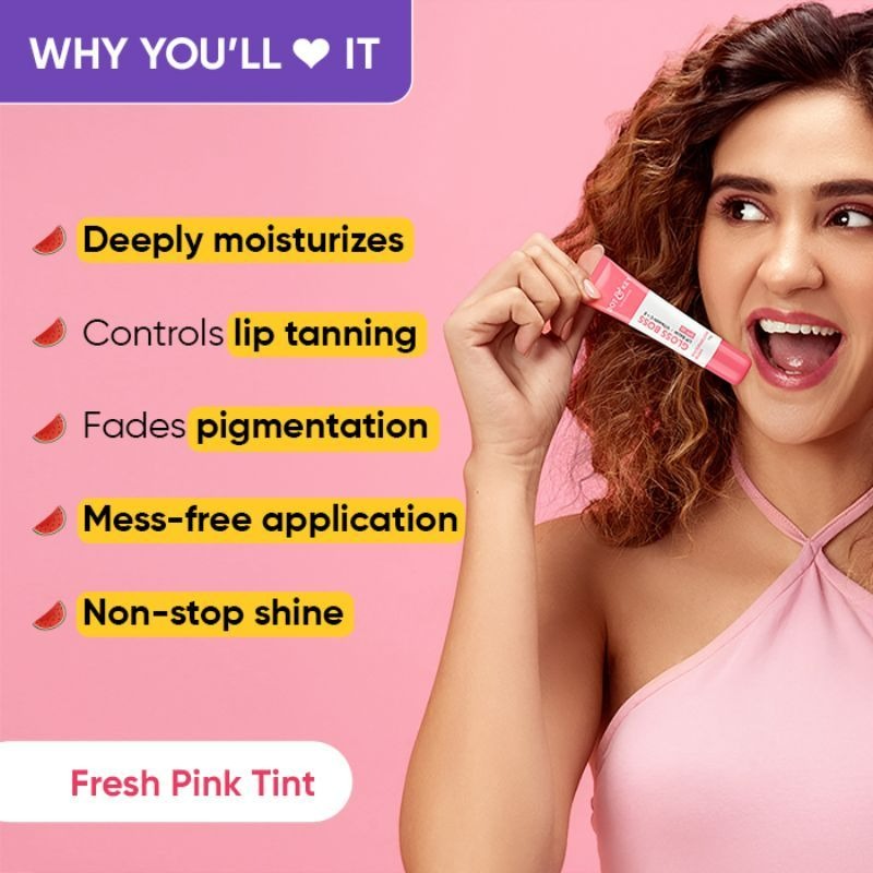 Dot & Key Gloss Boss Watermelon Rush Lip Balm - Swadesiicart