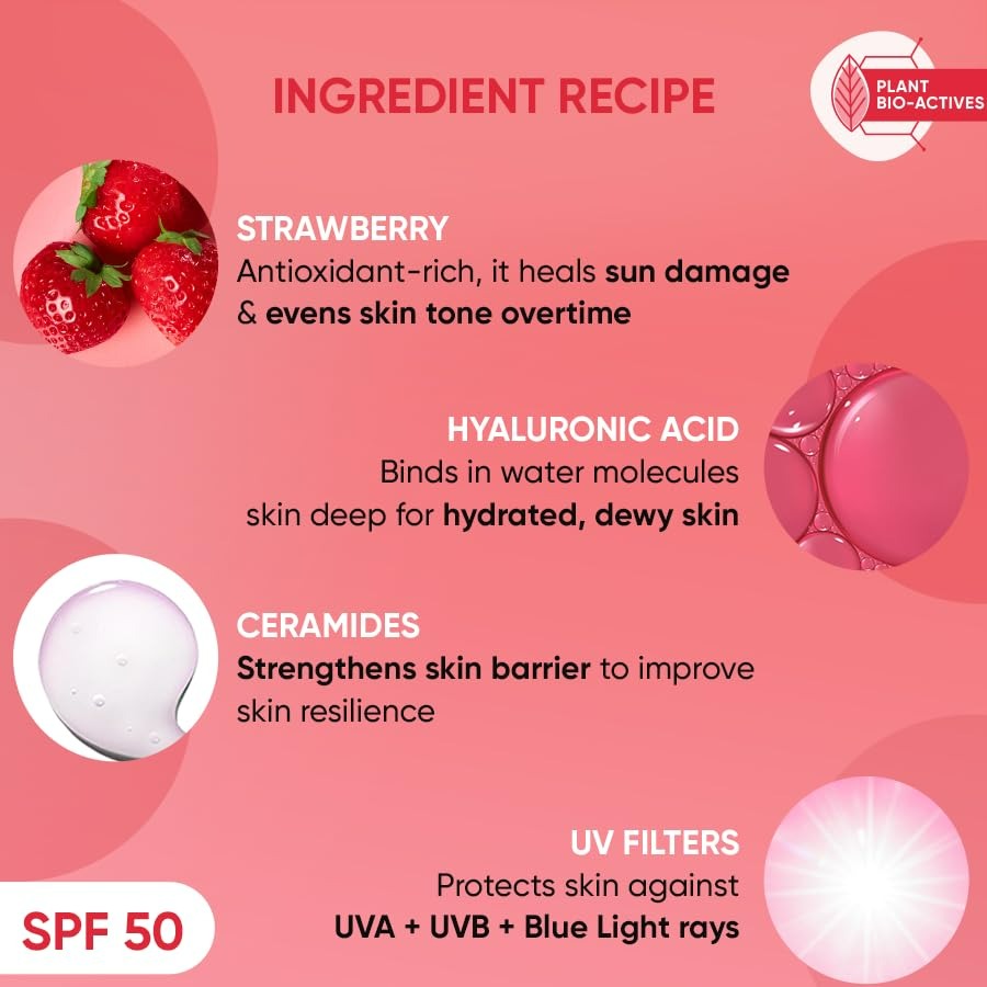 Dot & Key Strawberry Dew Strobe Cream - Swadesiicart