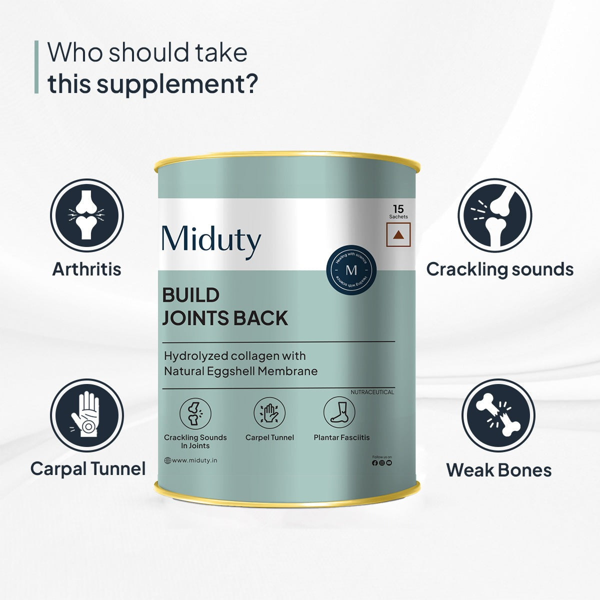 Miduty by Palak Notes Build Joints Back Sachets - Swadesiicart