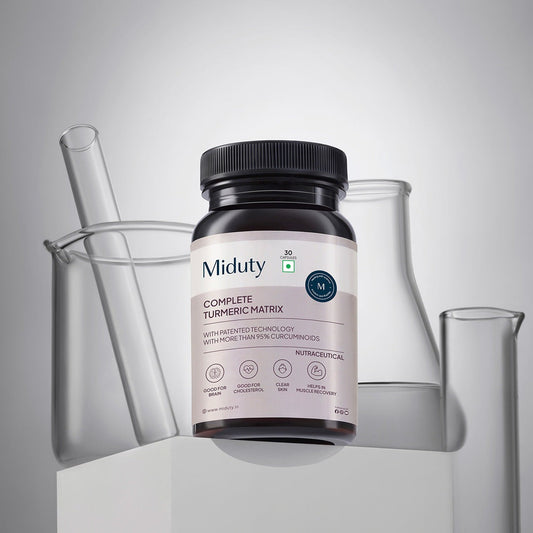 Miduty by Palak Notes Complete Turmeric Matrix Capsules - Swadesiicart