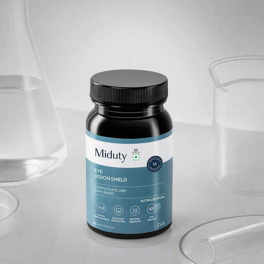 Miduty by Palak Notes Eye Vision Shield Complete Eye Care Capsules - Swadesiicart