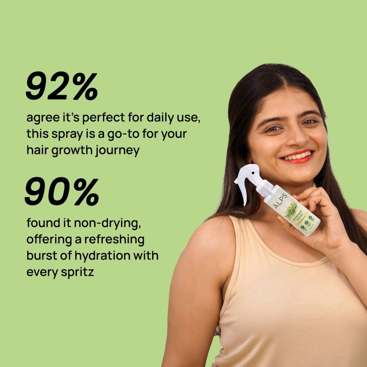 Alps Goodness Rosemary Water for Hair Regrowth - Swadesiicart