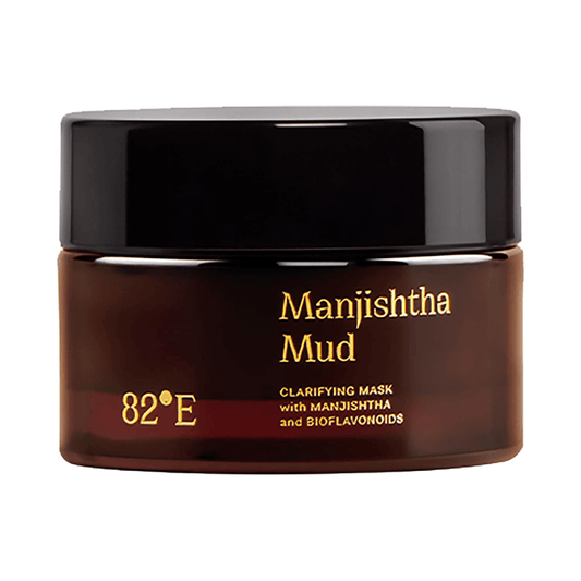 82°E By Deepika Padukone Manjishtha Mud Clarifying Mask, Cleans Pores, Removes Excess Oil | Swadesiicart