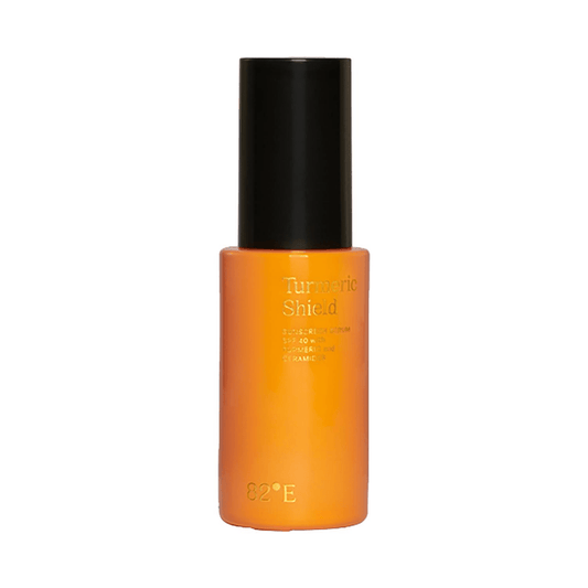 82°E By Deepika Padukone Turmeric Shield SPF 40 PA+++ Sunscreen Serum With Turmeric and Ceramides | Swadesiicart