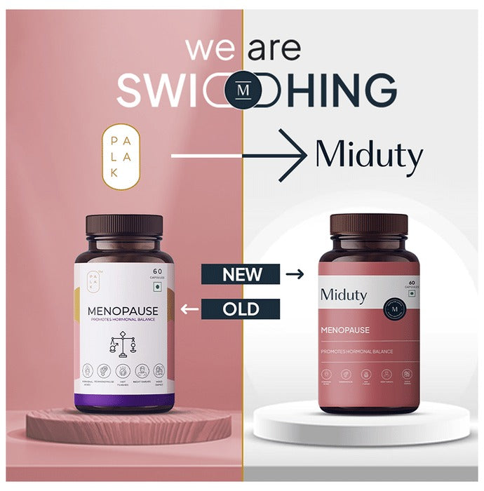 Miduty by Palak Notes Menopause Capsules - Swadesiicart