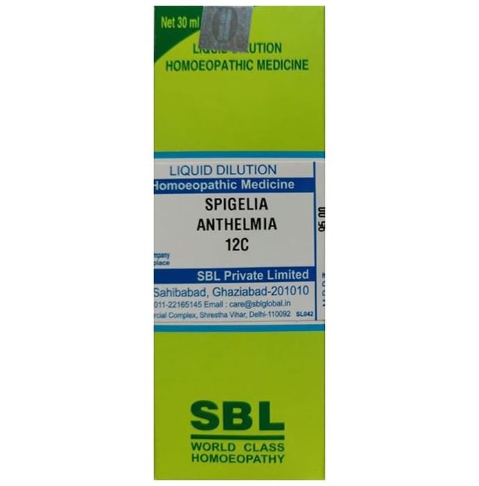 SBL Homeopathy Spigelia Dilution - Swadesiicart