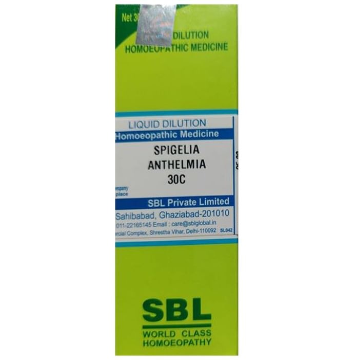 SBL Homeopathy Spigelia Dilution - Swadesiicart