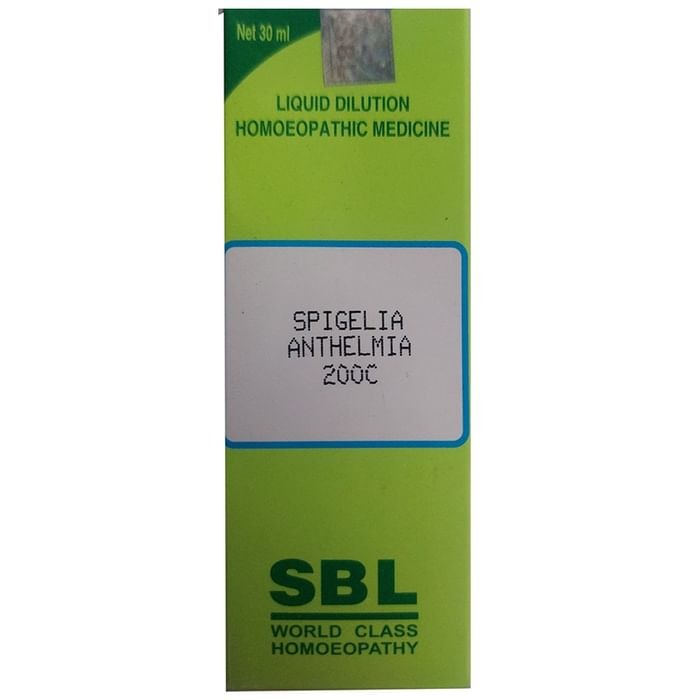 SBL Homeopathy Spigelia Dilution - Swadesiicart