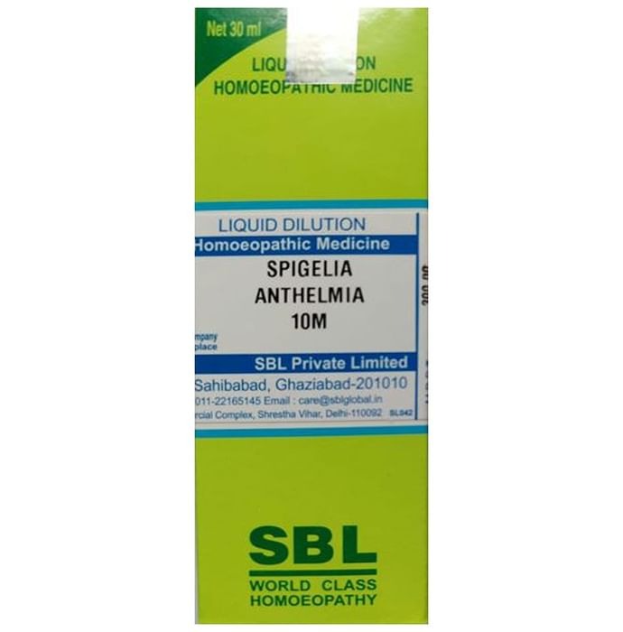 SBL Homeopathy Spigelia Dilution - Swadesiicart