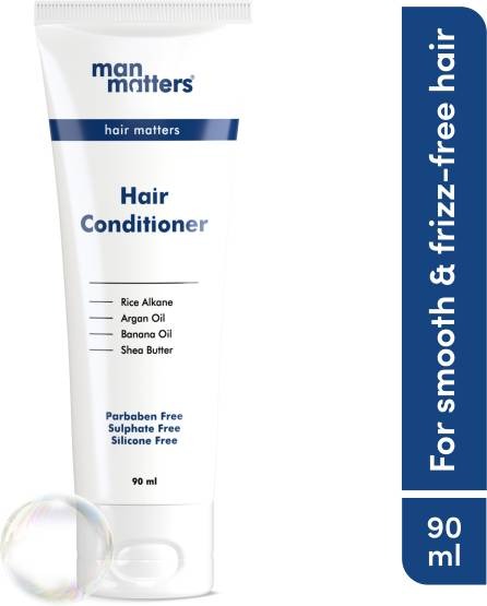 Man Matters Hair Conditioner For Men With Silk protein, Shea butter, Argan Oil, Cocoa Butter, & Saw Palmetto Oil. - Limited Time Offer