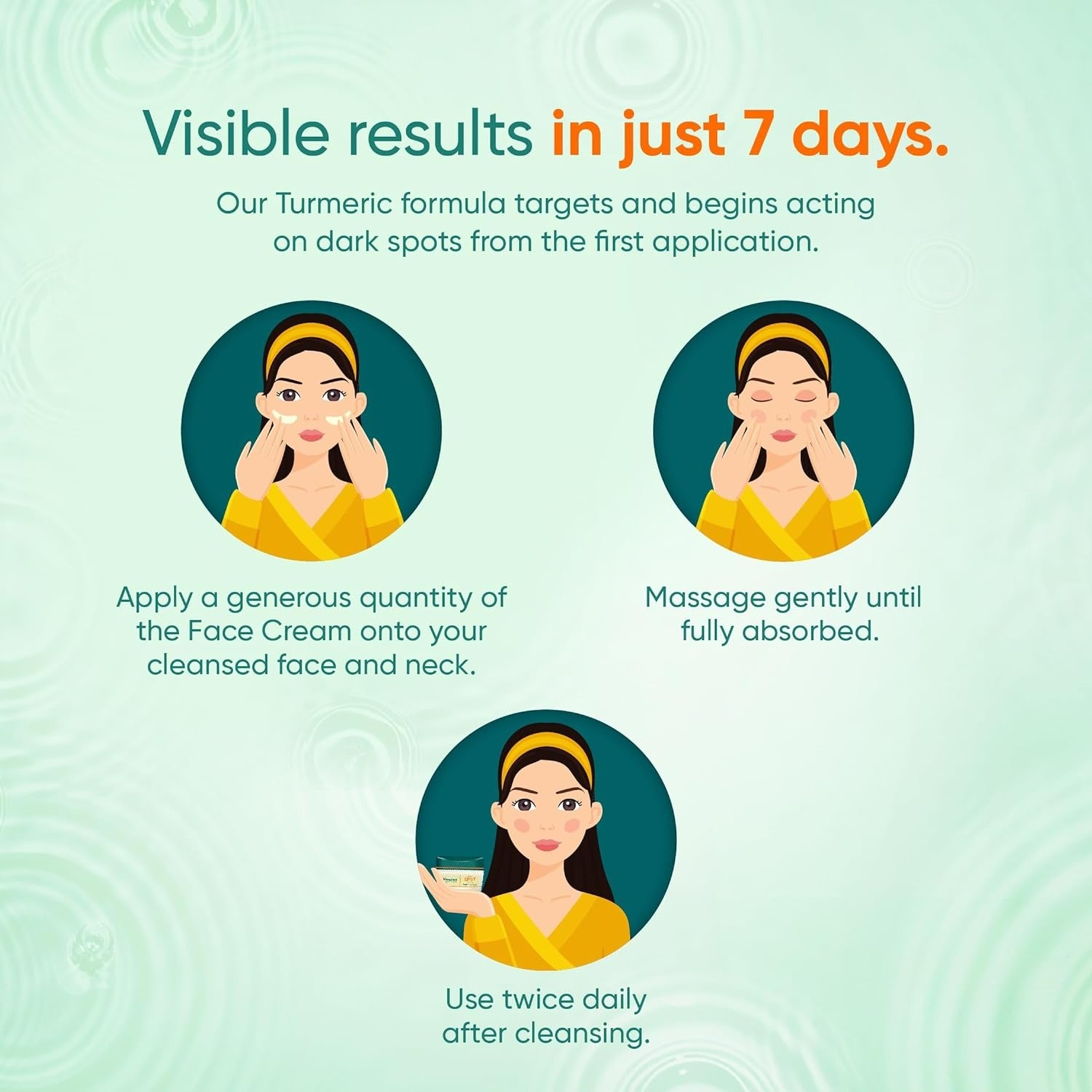 Himalaya Dark Spot Clearing Turmeric Face Cream - Swadesiicart