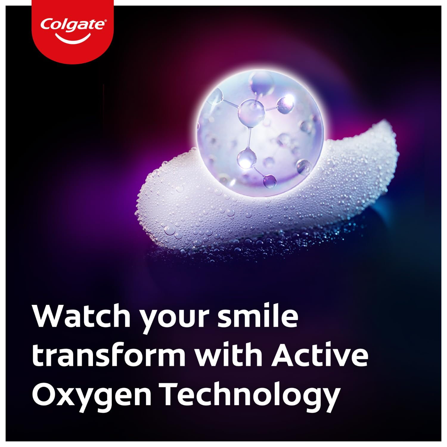Colgate Visible White O2 Teeth Whitening Toothpaste with Peppermint Sparkle - Swadesiicart