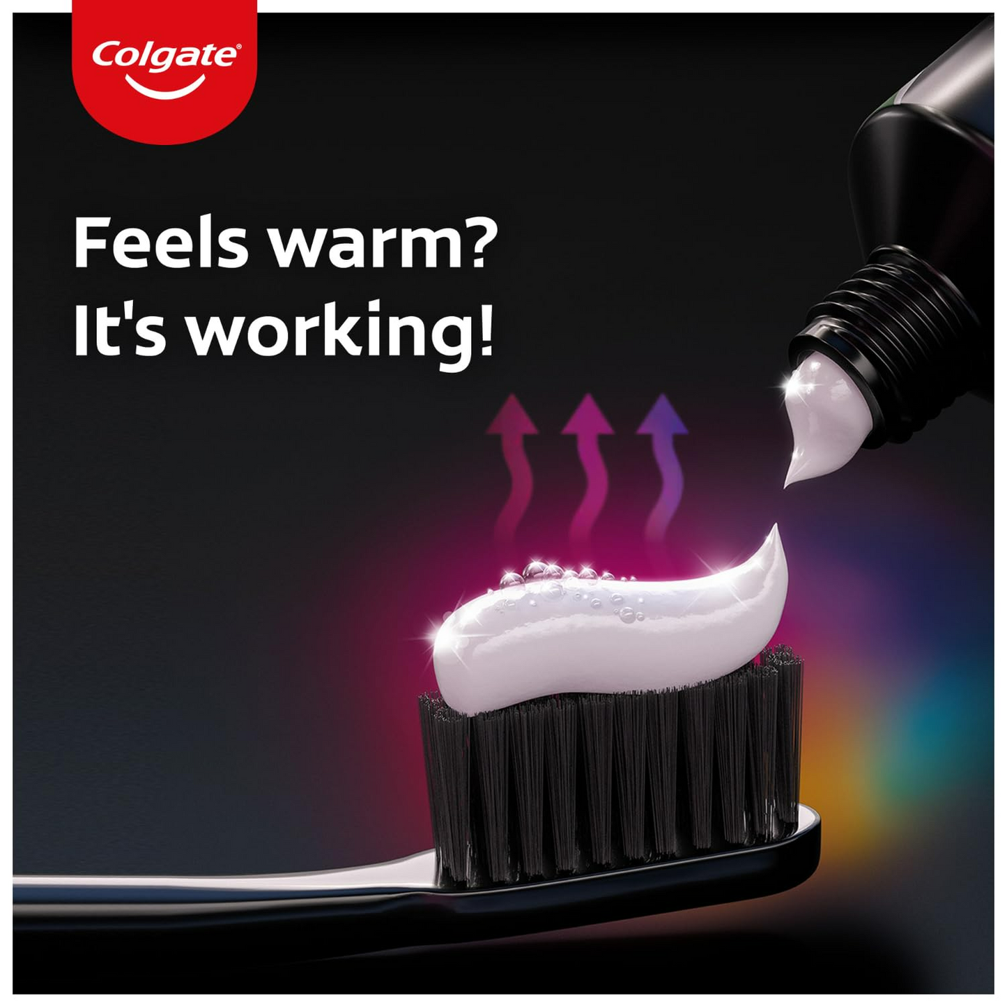 Colgate Visible White O2 Teeth Whitening Toothpaste with Peppermint Sparkle - Swadesiicart