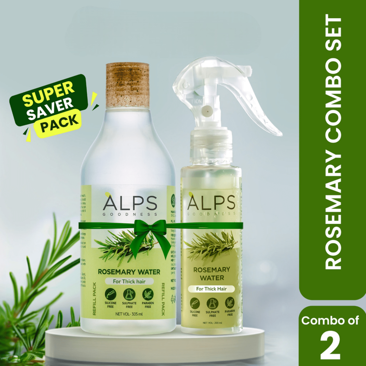 Alps Goodness Rosemary Water for Hair Regrowth - Swadesiicart