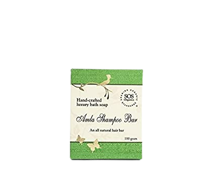 SOS Organics Amla Shampoo Bar - Swadesiicart