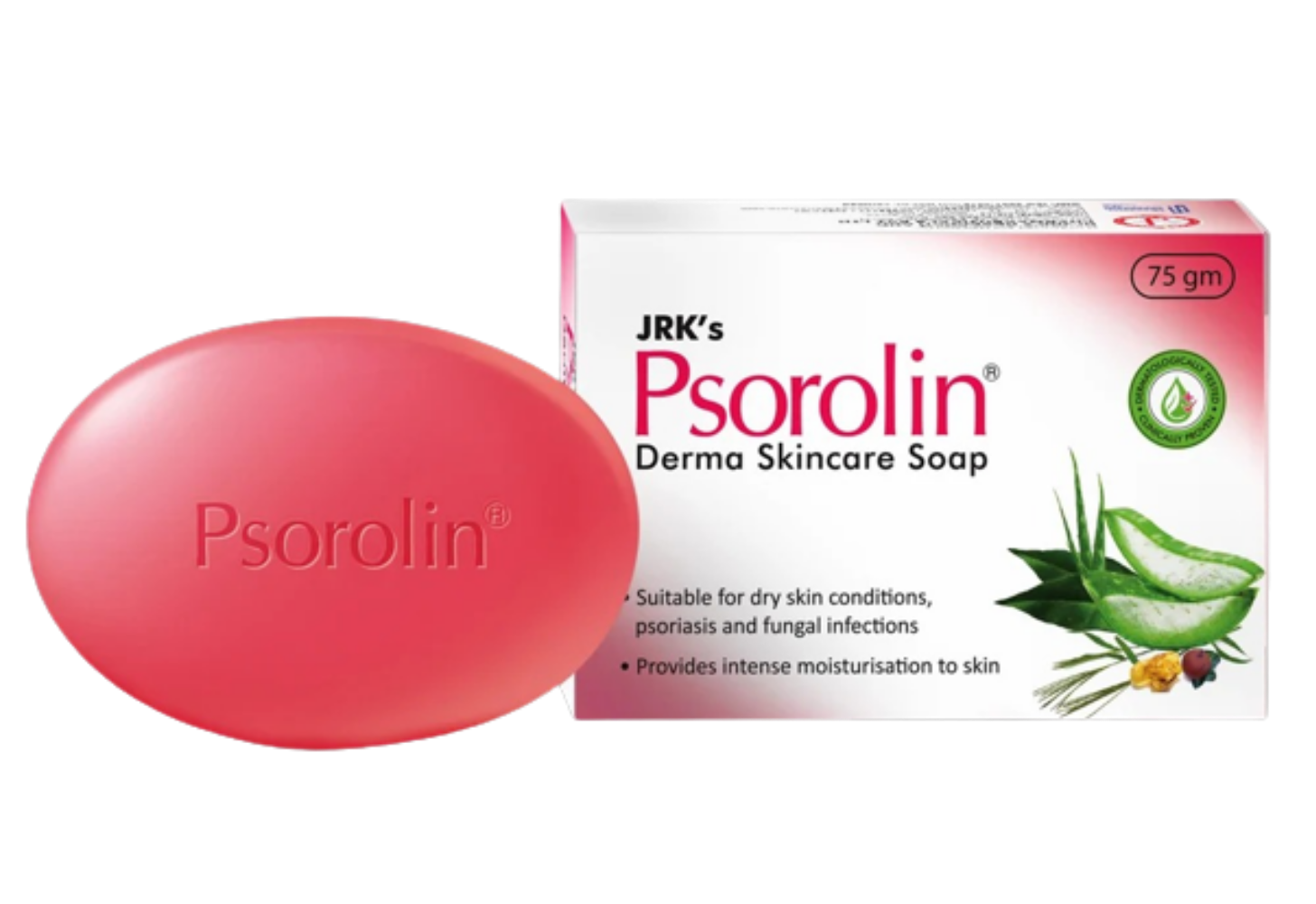 Dr. Jrk's Psorolin Derma Skincare Soap - Swadesiicart