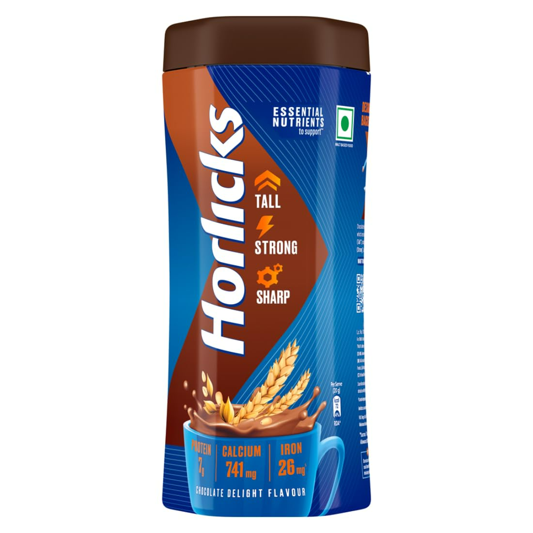 Horlicks Millet Chocolate Flavor Nutrition Drink Powder - Swadesiicart