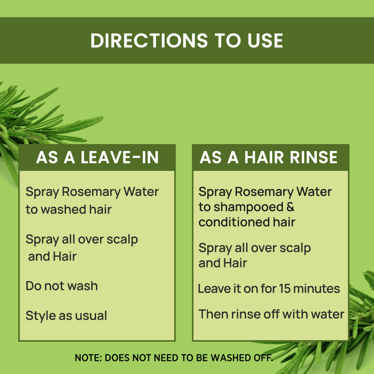 Alps Goodness Rosemary Water for Hair Regrowth - Swadesiicart