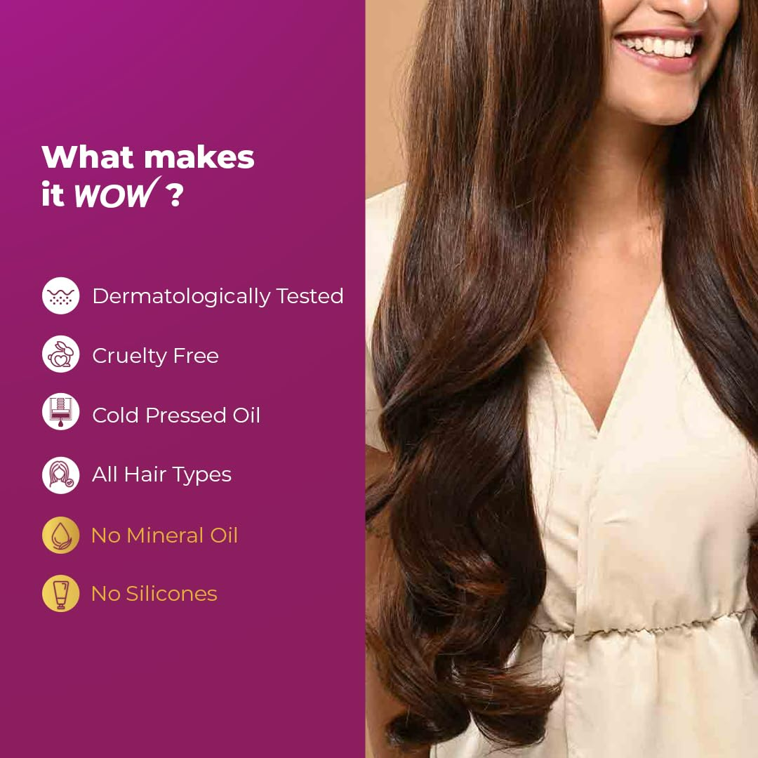 Wow Skin Science Onion & Collagen Anti-Hairfall Hair Oil - Swadesiicart