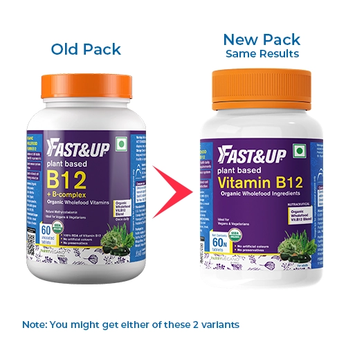 Fast&Up B12 + B-Complex Tablets - Swadesiicart
